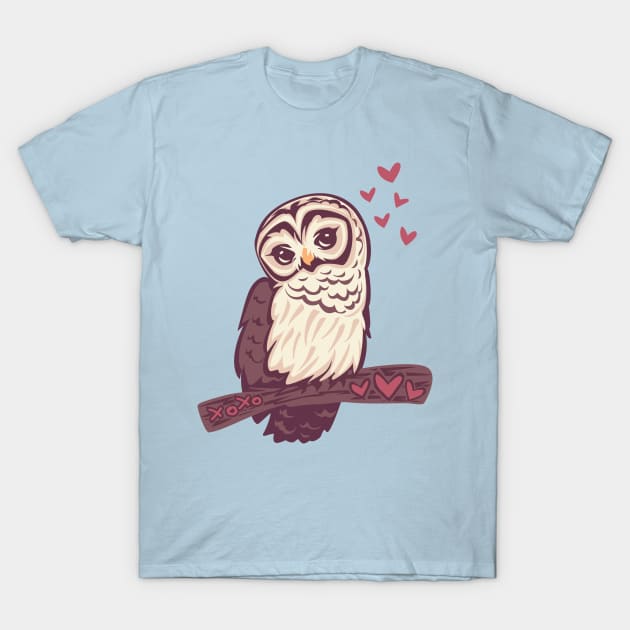 xoxo owl T-Shirt by lauran